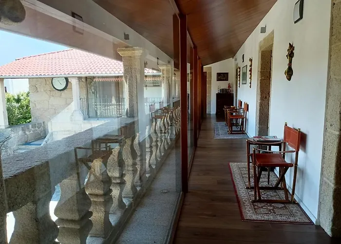 מלון Casa Capelas Villamarin (Ourense)